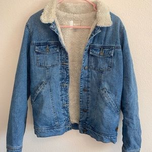 Jean Sherpa jacket